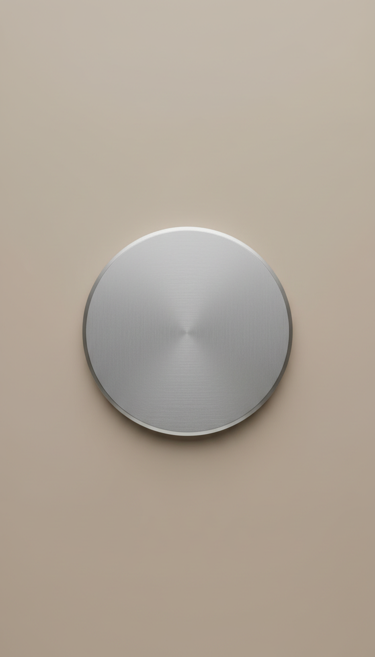 MagSafe wireless charger in brushed aluminum