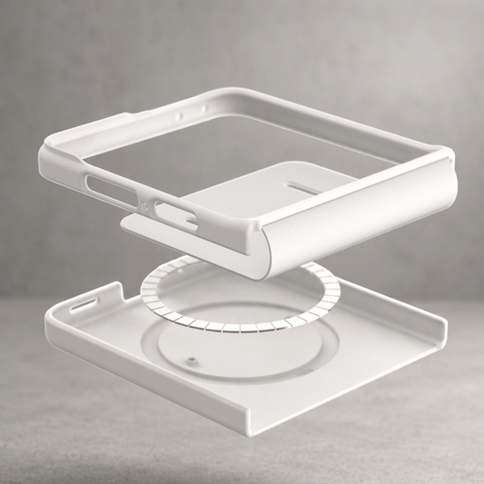 Araree Aero Flex Magsafe Cover For Z Flip 8-Cream