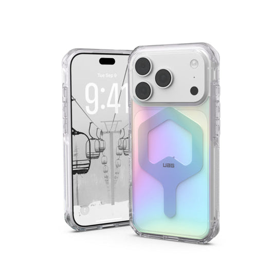 UAG iPhone 18/17 Pro/Max Plyo Magsafe Case Iridiscent