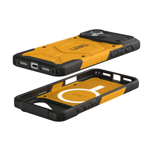 UAG iPhone 18/17 Pro Max Pathfinder MagSafe Case Heritage Yellow