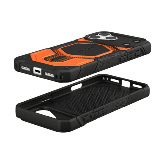 UAG iPhone 18/17 Pro Max Monarch Pro Kevlar Case Kevlar Burnt Orange