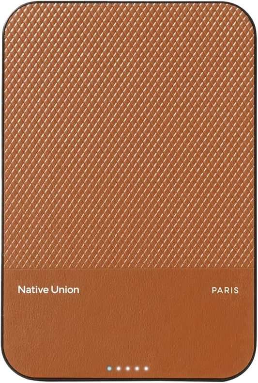 Native Union (Re)Classic Power Bank 5000mAh Qi2 - Tan