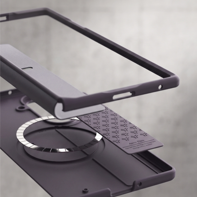 Araree Aero Flex Magsafe Cover For Z Fold 8 Ultra- Violet
