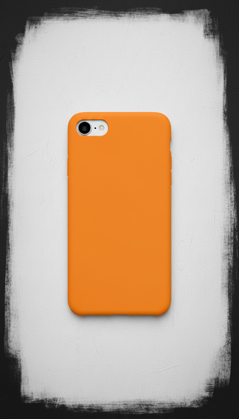 Pop Orange snap-on phone case