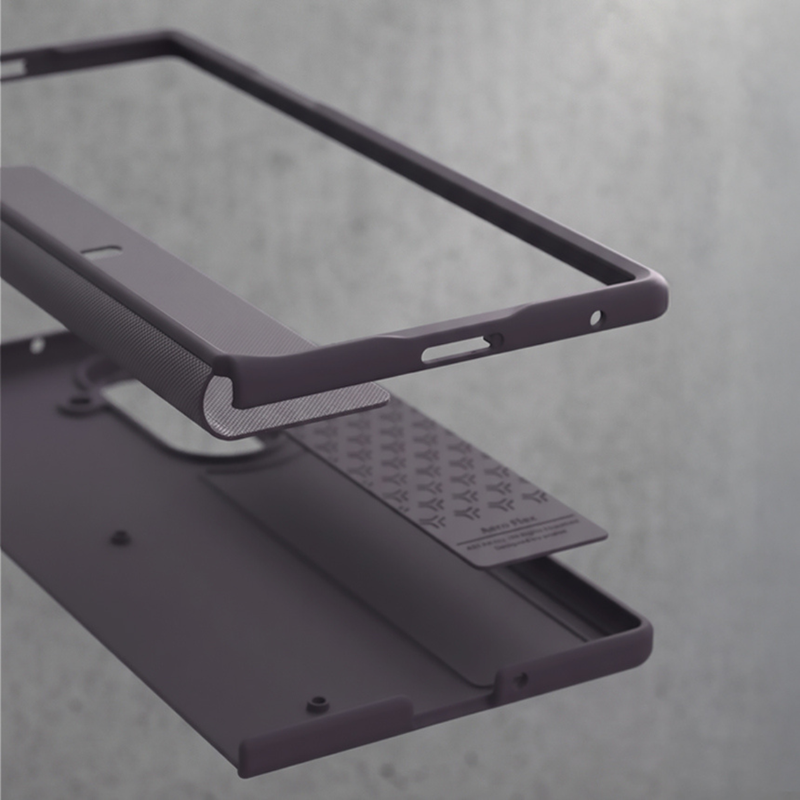 Araree Aero Flex Cover For Z Fold 8 Ultra - Black [BU] - كفر سامسونج  - حماية عالية - اسود