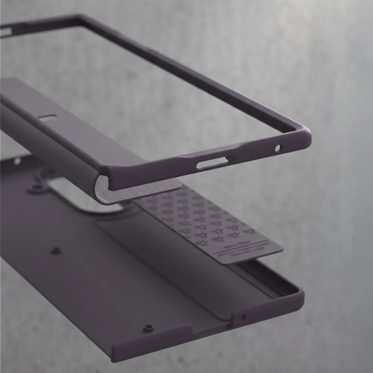 Araree Aero Flex Cover For Z Fold 8 Ultra - Black [BU] - كفر سامسونج  - حماية عالية - اسود