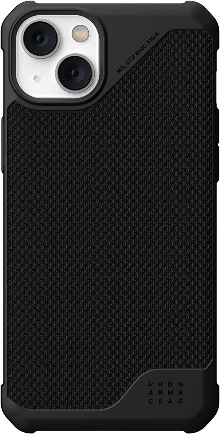 UAG Metropolis LT Case- Kevlar Black - 14/14 Pro/14 Plus/14 Pro Max  MagSafe Case
