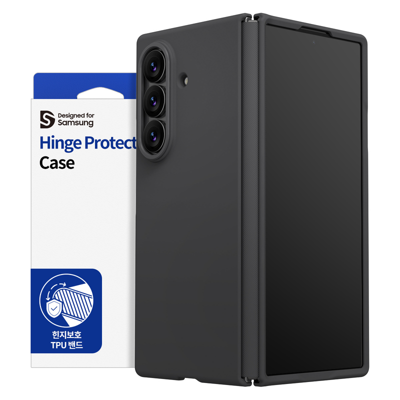 Araree Aero Flex Cover For Z Fold 8 Ultra - Black [BU] - كفر سامسونج  - حماية عالية - اسود