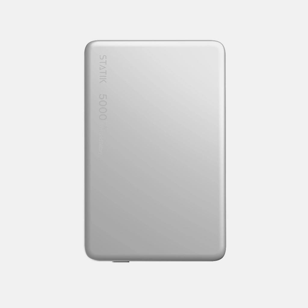 Statik MagSafe Power Bank with Semi-Solid Electrolyte Technology V2 5000mAh White