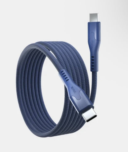 Statik MagStack Pro Magnetic 100w USB-C to C Cable 0.90C Navy