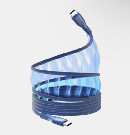 Statik MagStack Pro Magnetic 100w USB-C to C Cable 0.90C Navy