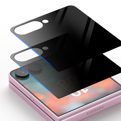 Araree Core Privacy 2Pcs Screen Protector For Z Flip 8-Black