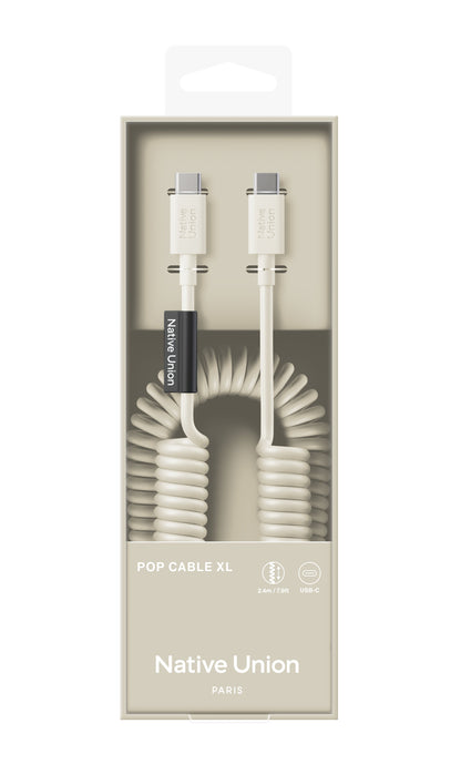Native Union POP CABLE type C-C 1.2M 60W - SandStone