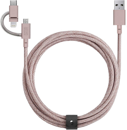 Native Union Belt Cable Universal 2M - Rose