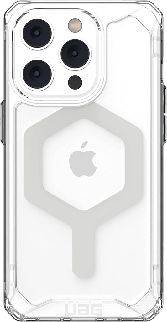 UAG MagSafe Plyo Ice Clear Case with iPhone 14