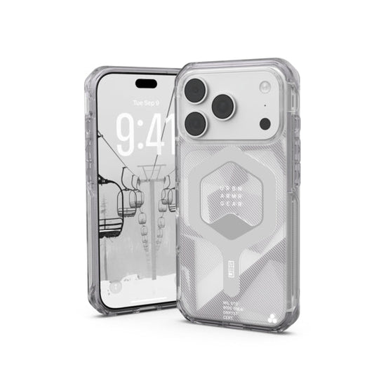 UAG iPhone 18/17 Pro/Max Plyo Magsafe Case Interface Ice/Smoke