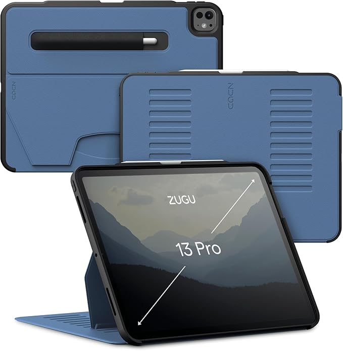 ZUGU iPad Pro 13" / 11" - M4/M5 (2024/2025) Case - Slate Blue