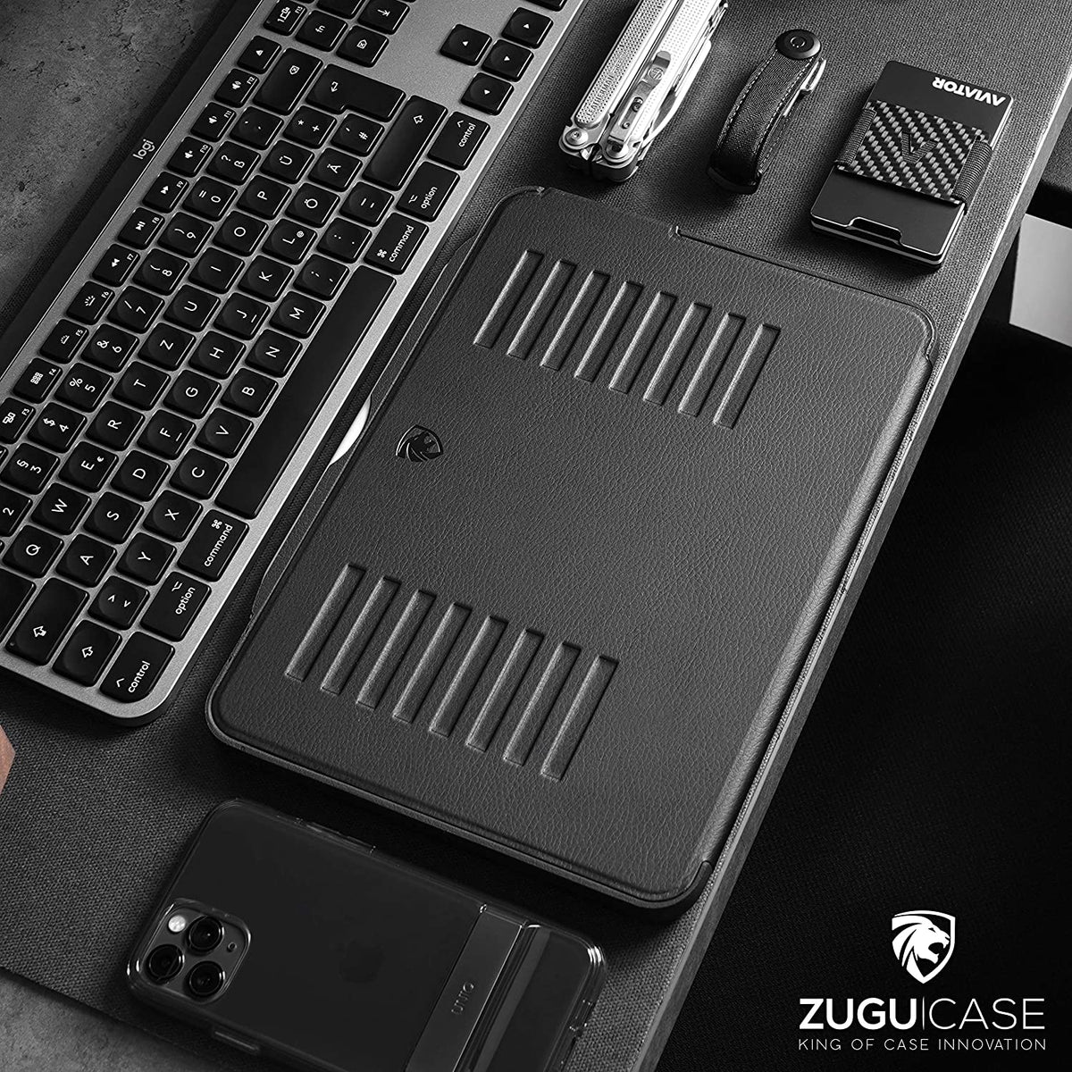 Zugu iPad Air 11" - 2024 - Alpha Case - Black