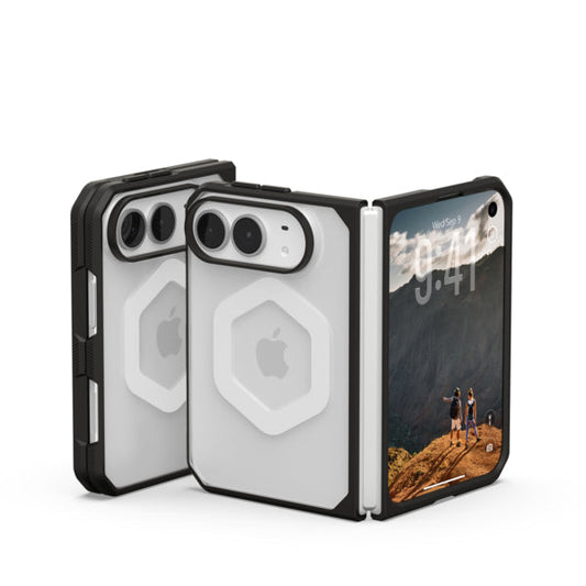 UAG iPhone 18 Fold Mouve Magsafe Case Ice