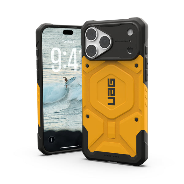 UAG iPhone 18/17 Pro Max Pathfinder MagSafe Case Heritage Yellow
