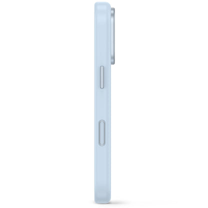 Decoded AntiMicrobial Silicone Backcover for iPhone 18/17 Pro Max Case Atlantic Carbon Light Blue