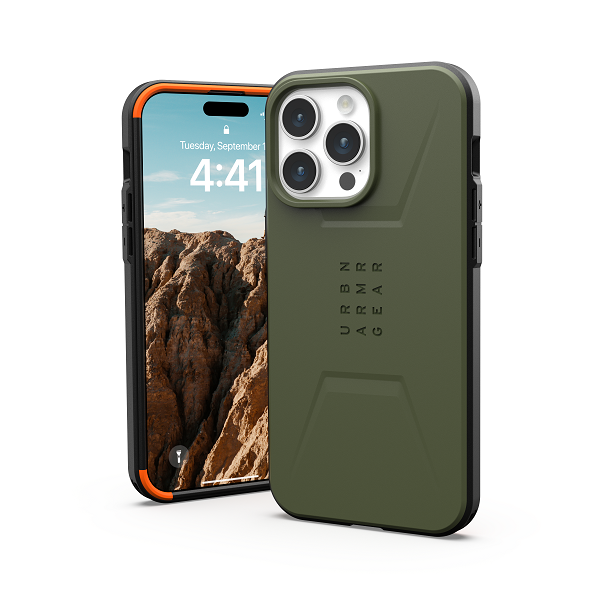 UAG MagSafe Civilian Case 14 /15 - Olive Drab