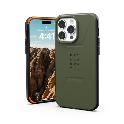 UAG MagSafe Civilian Case 14 /15 - Olive Drab
