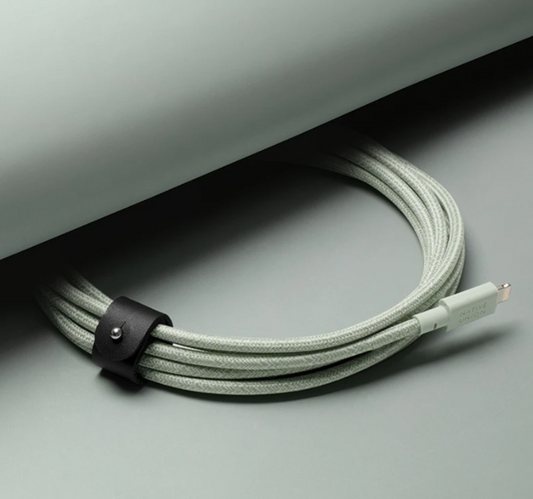 Native Union Belt Cable XL - USB A to Lightning 3M - Sage