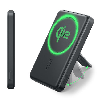 ESR Power Bank 5000mAh Qi2 MagSlim Kickstand Black