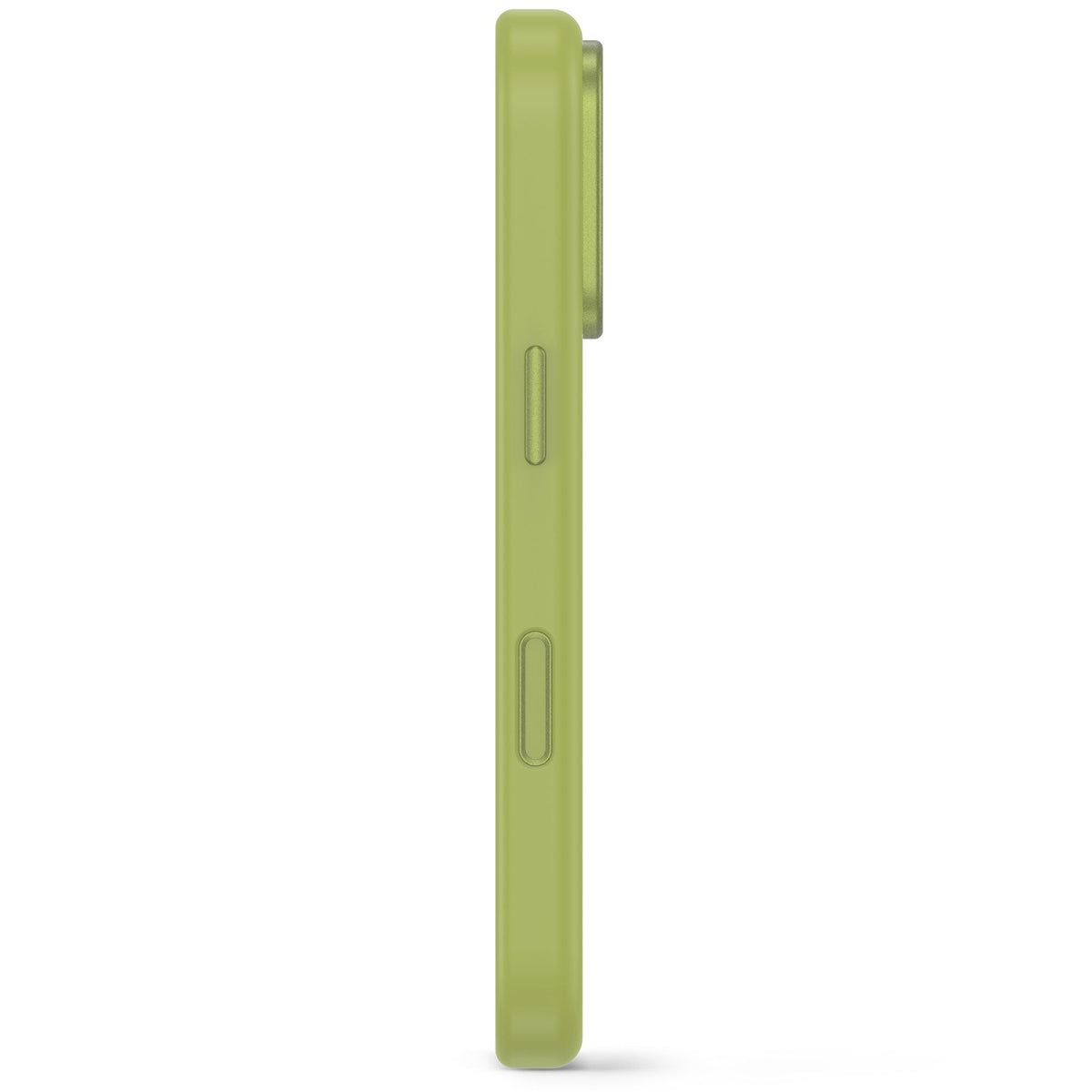 Decoded AntiMicrobial Silicone Backcover for iPhone 18/17 Pro Max Case Atlantic Carbon Moss Green