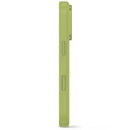 Decoded AntiMicrobial Silicone Backcover for iPhone 18/17 Pro Max Case Atlantic Carbon Moss Green