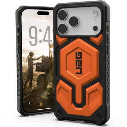UAG iPhone 17 Pro / 17 Pro Max Monarch Pro Magsafe Case[V] - كفر حماية عالية - ايفون 17 برو / 17 بروماكس - ماغ سيف