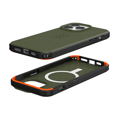 UAG MagSafe Civilian Case 14 /15 - Olive Drab