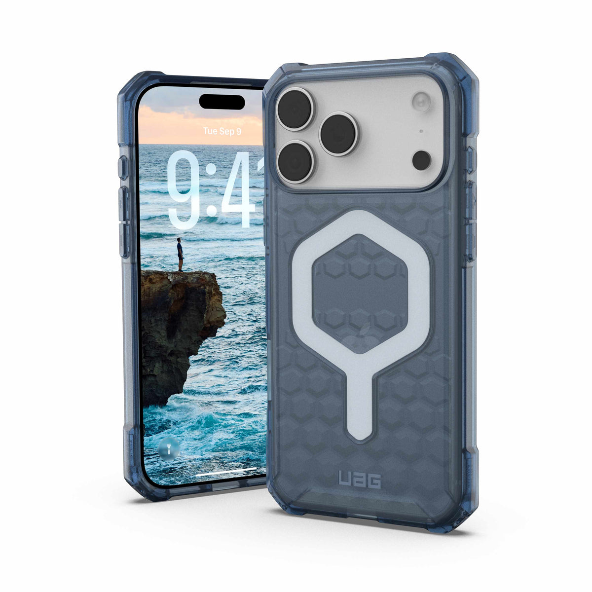 UAG iPhone 18 Pro/17 Pro Magnetic Silicone Case (Camera Control Key Included)
