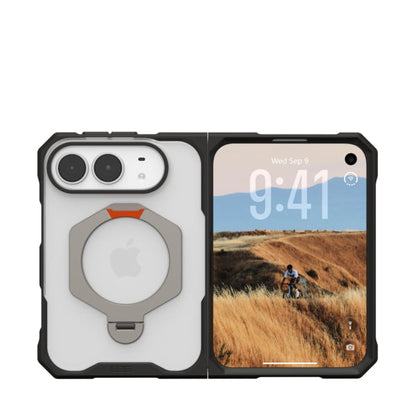 UAG iPhone 18 Fold Mouve Magsafe Case Ice