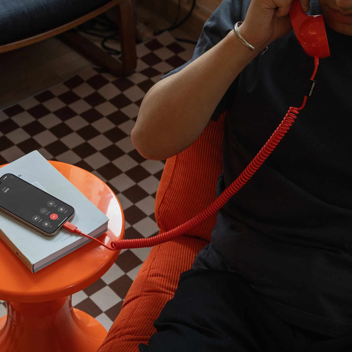 Native Union Pop Phone Alarm Red