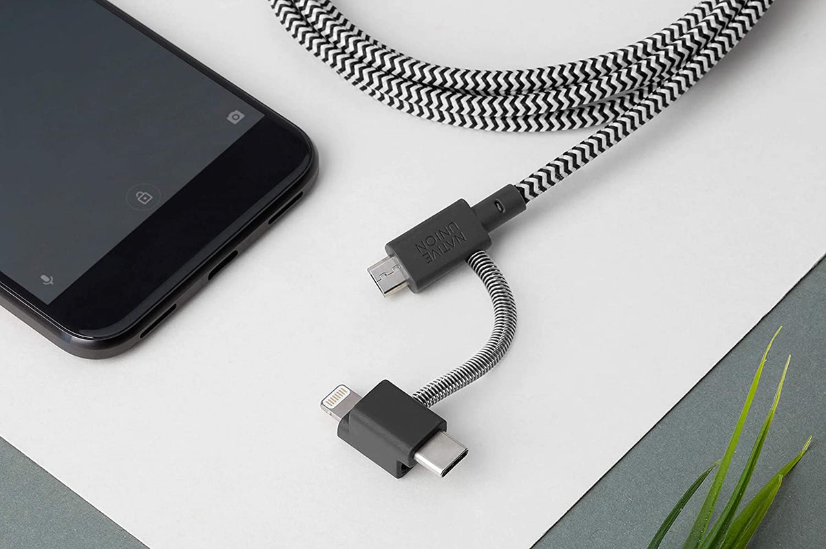 Native Union Belt Cable Universal 2M - Zebra