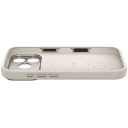 Decoded AntiMicrobial Silicone Backcover for iPhone 18/17 Pro Max Case Pebble Grey