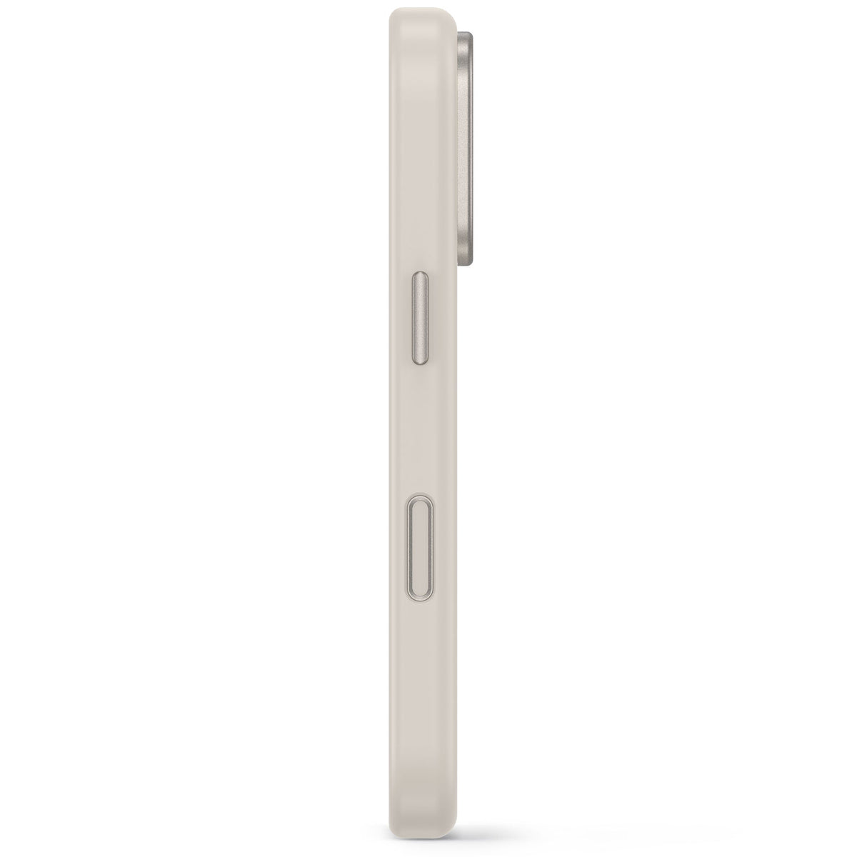 Decoded AntiMicrobial Silicone Backcover for iPhone 18/17 Pro Max Case Pebble Grey