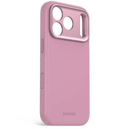 Decoded AntiMicrobial Silicone Backcover for iPhone 18/17 Pro Max Case Rose Quartz