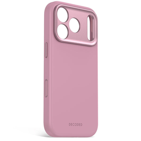 Decoded AntiMicrobial Silicone Backcover for iPhone 18/17 Pro Max Case Rose Quartz