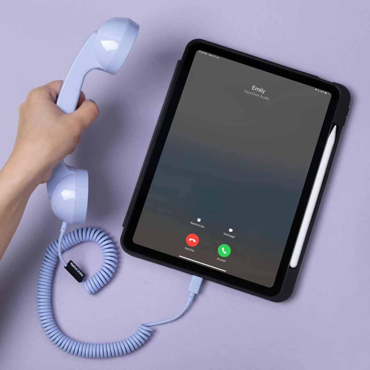 Native Union Pop Phone Azure