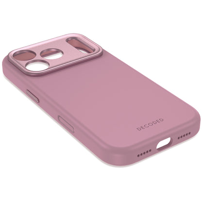 Decoded AntiMicrobial Silicone Backcover for iPhone 18/17 Pro Max Case Rose Quartz