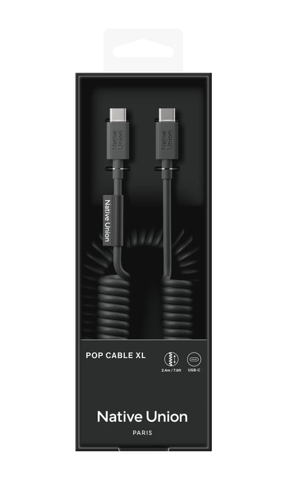 Native Union POP CABLE type C-C 1.2M 60W - Black