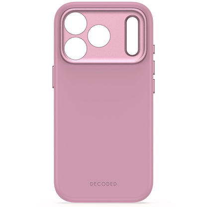 Decoded AntiMicrobial Silicone Backcover for iPhone 18/17 Pro Max Case Rose Quartz