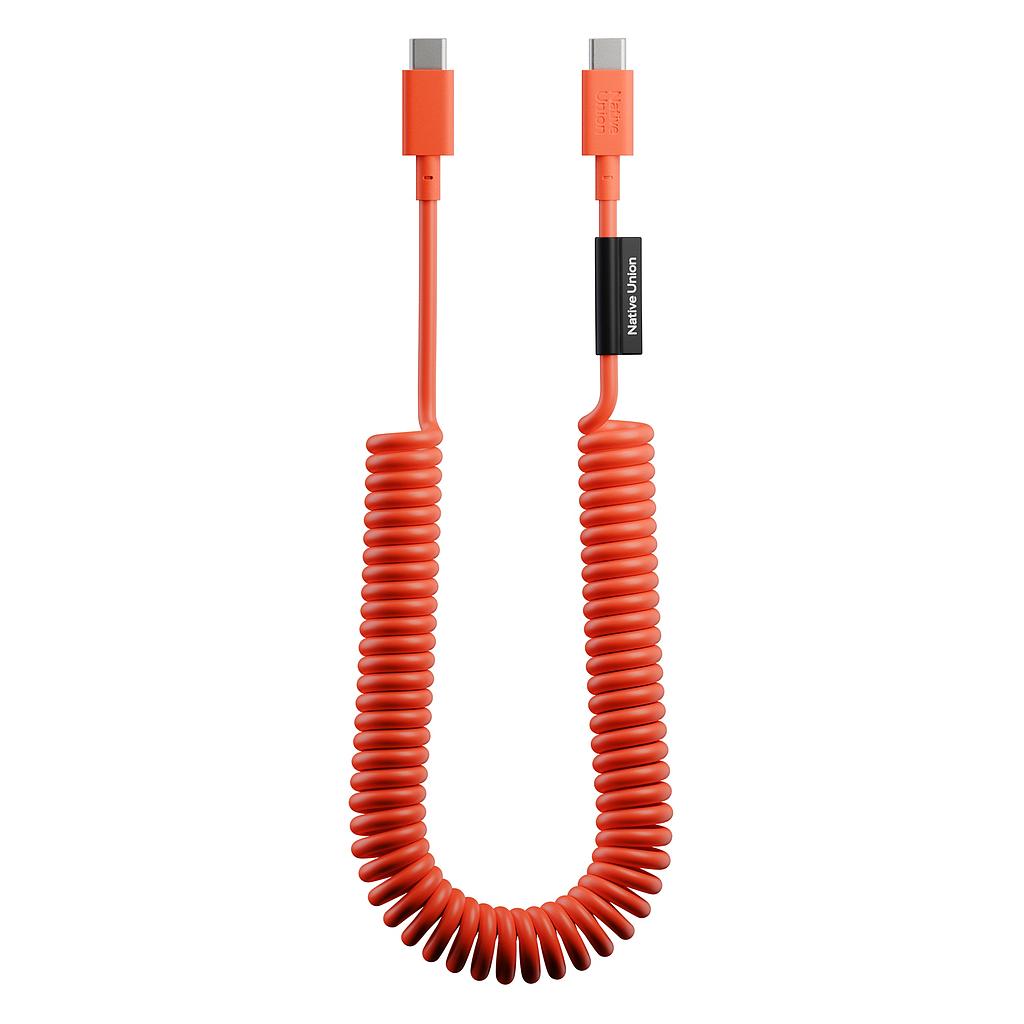 Native Union POP CABLE type C-C 1.2M 60W - Alarm Red