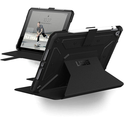 UAG iPad 10.2/10.5" (7th, 8th & 9th Gen) Metropolis Case - Black [V] - كفر ايباد حماية عاليه