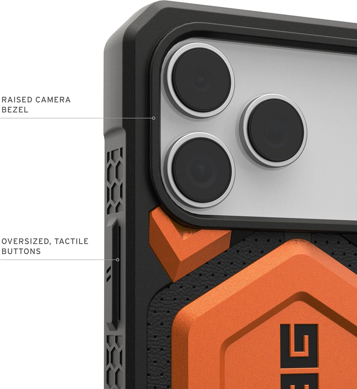 UAG iPhone 17 Pro / 17 Pro Max Monarch Pro Magsafe Case[V] - كفر حماية عالية - ايفون 17 برو / 17 بروماكس - ماغ سيف