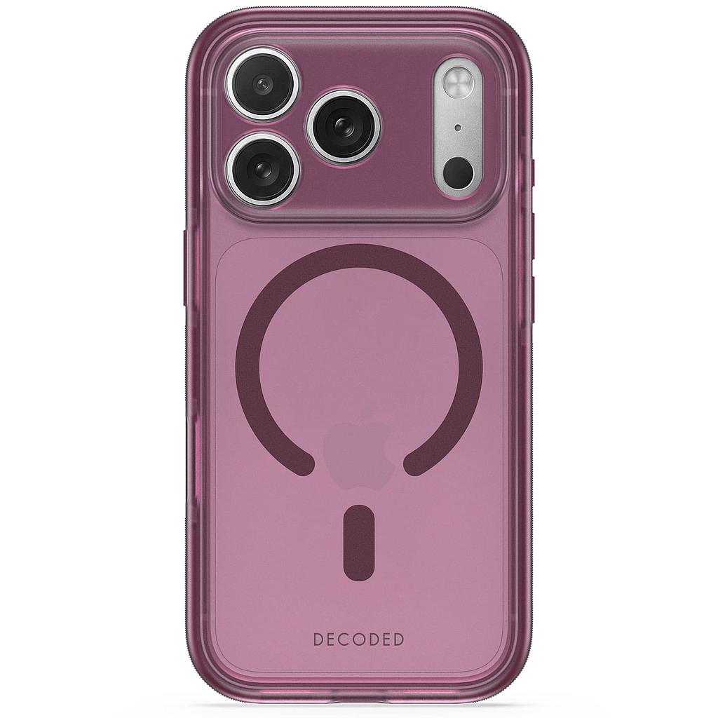 Decoded DropTec Transparent Backcover for iPhone 18/17 Pro Max Case Frosted Sage