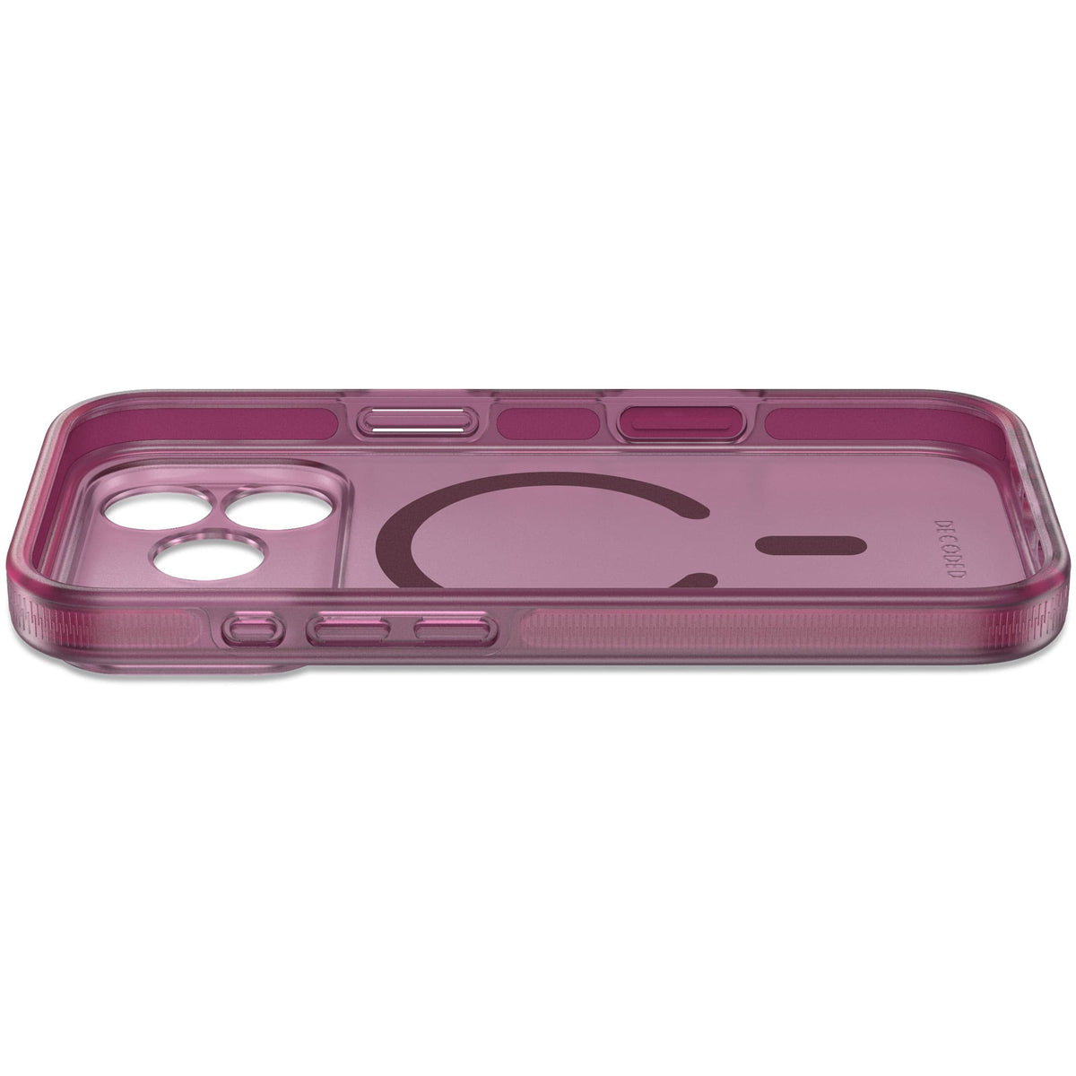 Decoded DropTec Transparent Backcover for iPhone 18/17 Pro Max Case Frosted Sage